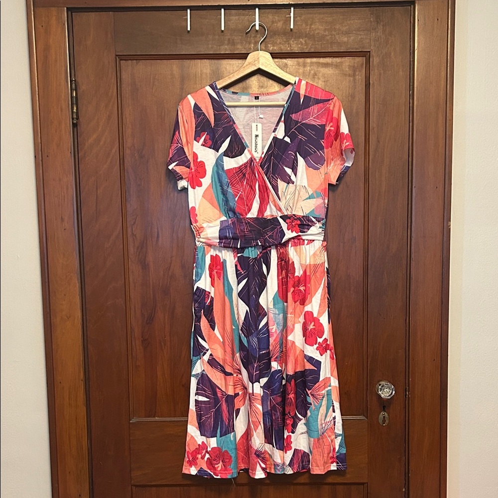 Floral Print Women's Dress